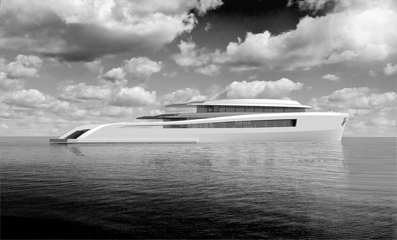Illustration for article titled The Obscenely Extravagant Beach House Yacht You Can't Afford